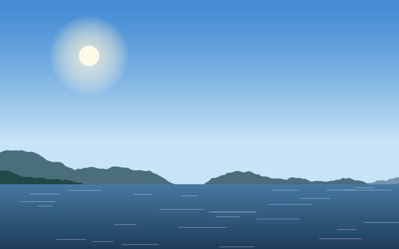 Landschapsillustratie
