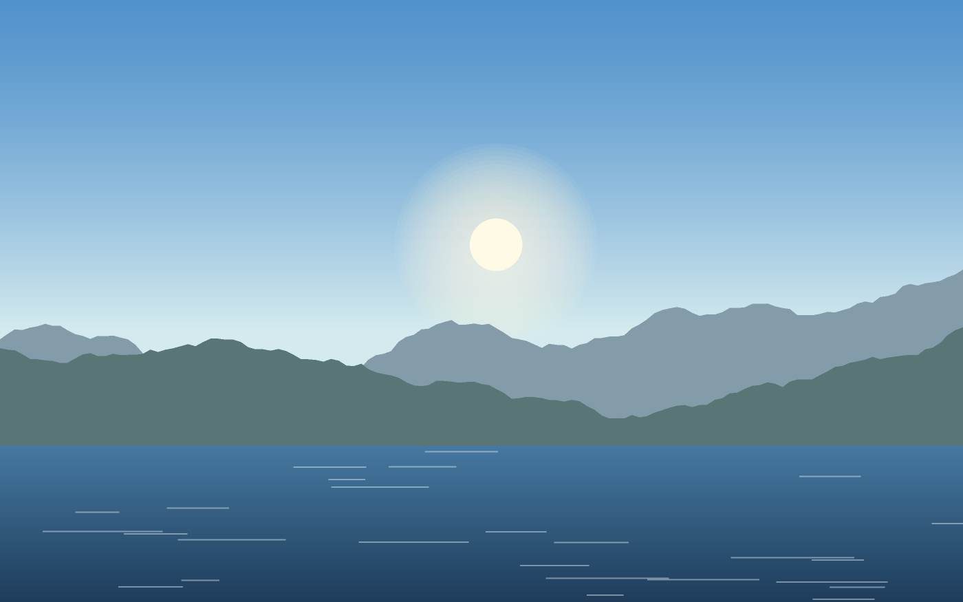 Landschaftsillustration