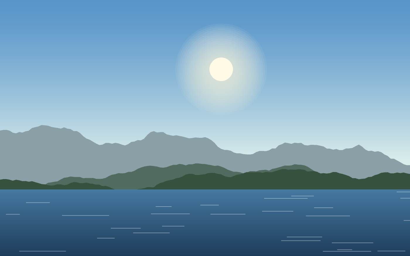 Landschaftsillustration