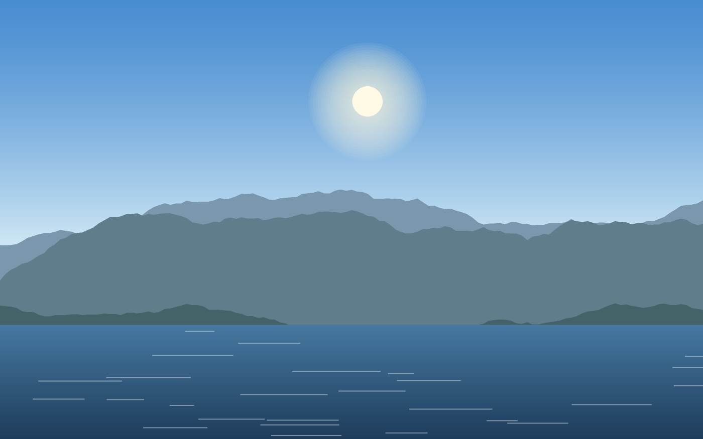 Landschaftsillustration