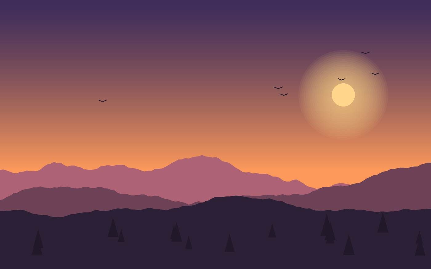 Landskabsillustration