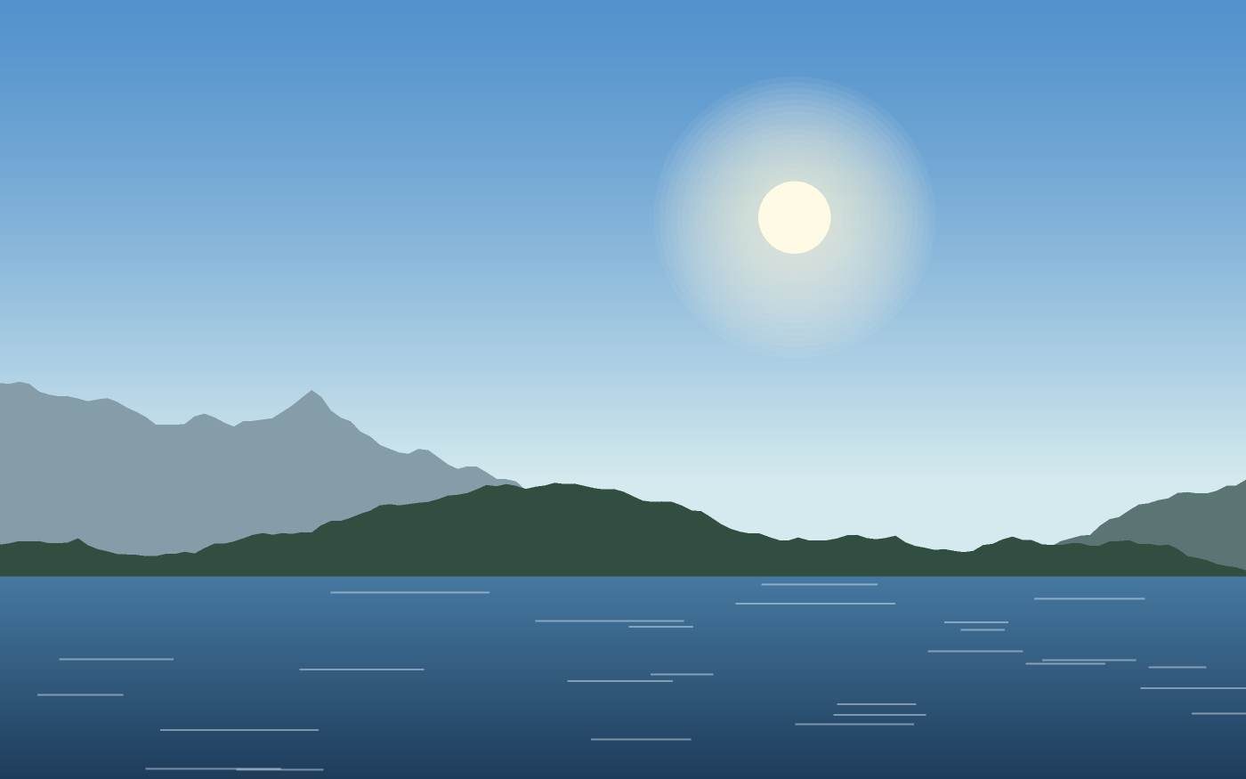Landskabsillustration