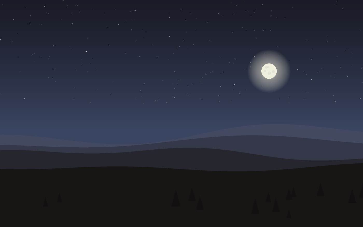 Ilustración de un paisaje