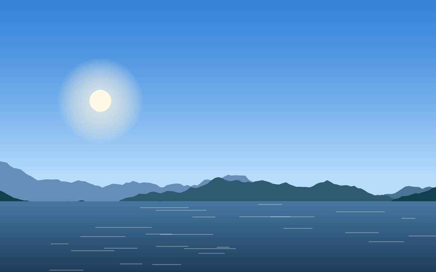 Landschapsillustratie