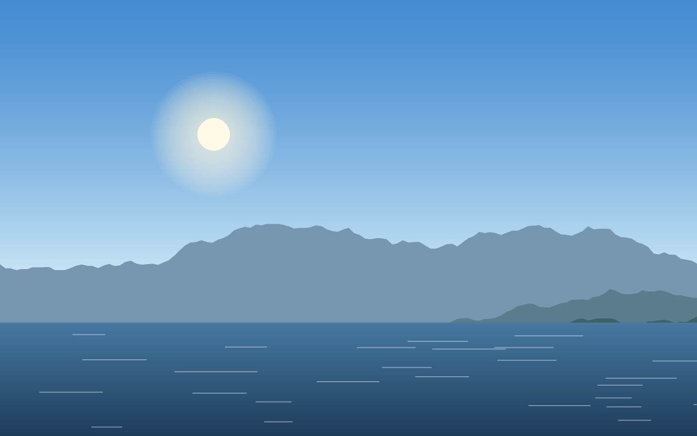 Landschapsillustratie