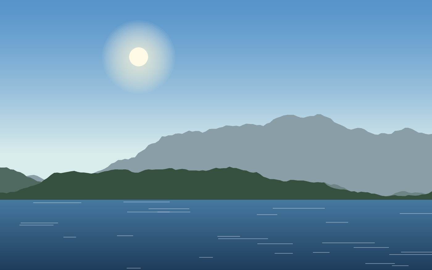 Landskapsillustrasjon