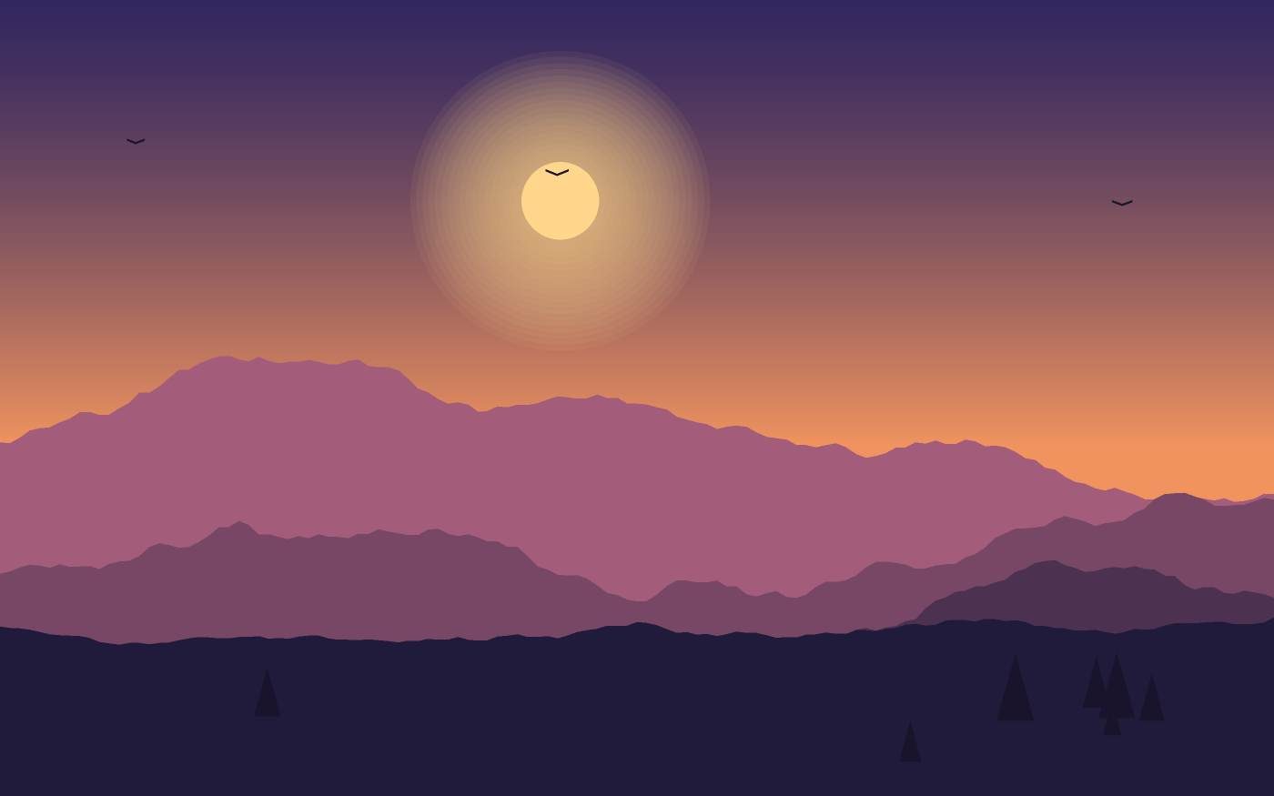 Ilustracja krajobrazu