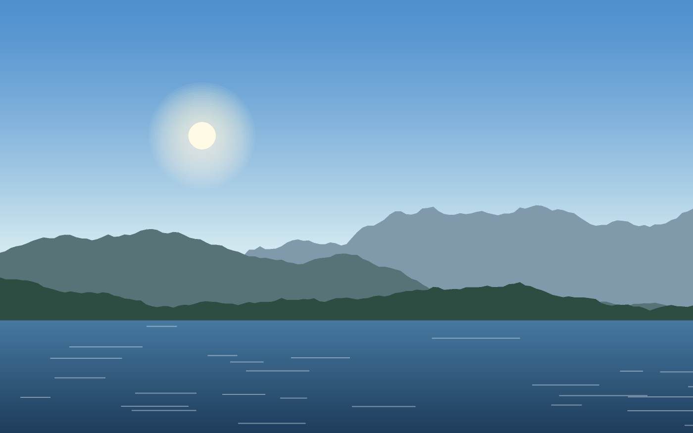 Ilustracja krajobrazu