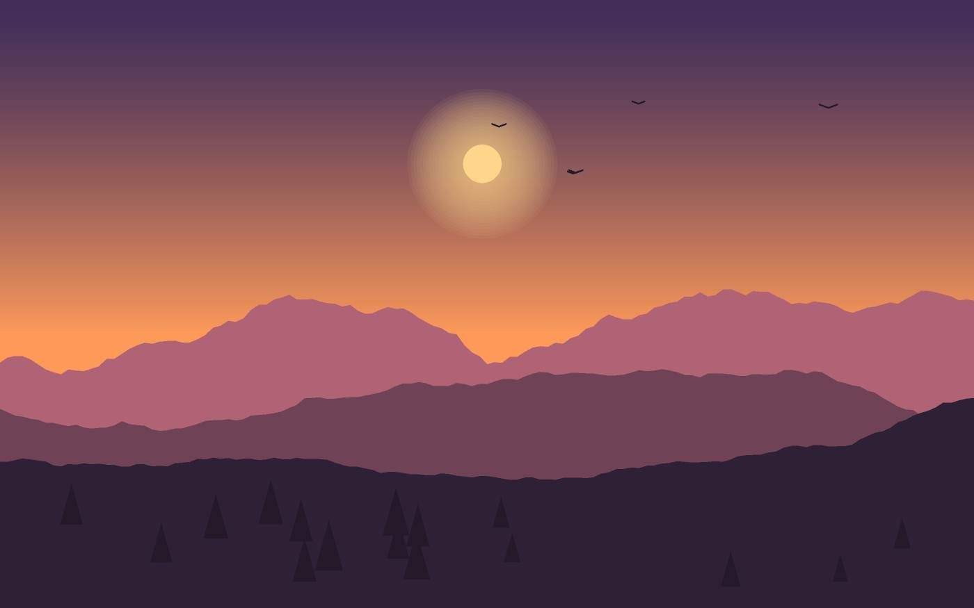 Landskapsillustration
