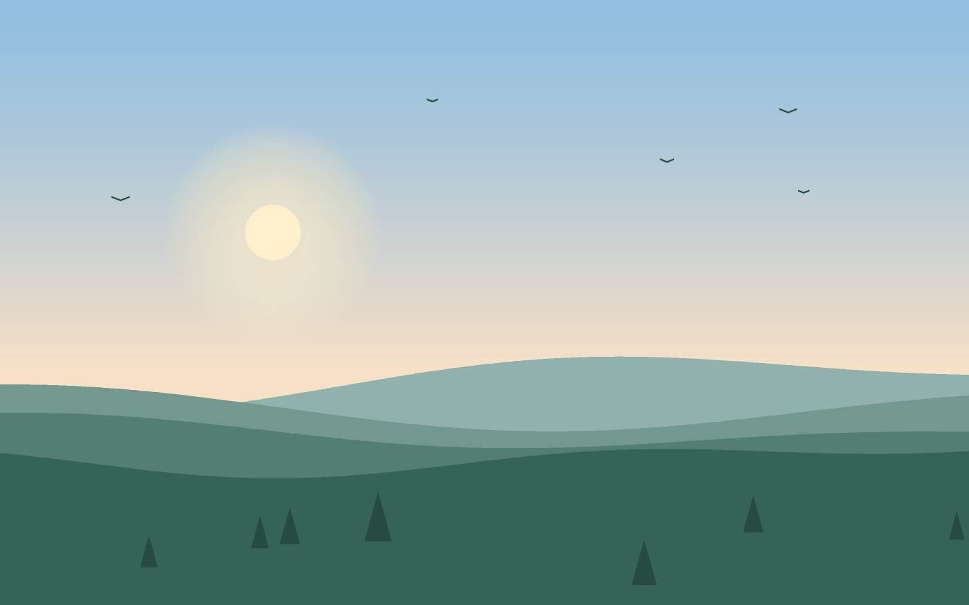 Landskapsillustration