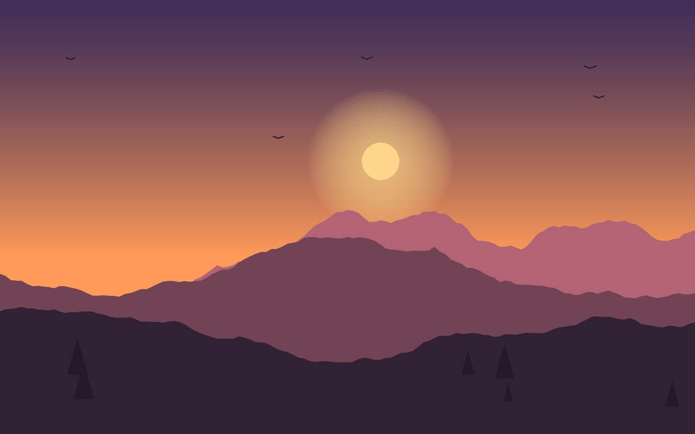 Landscape illustration